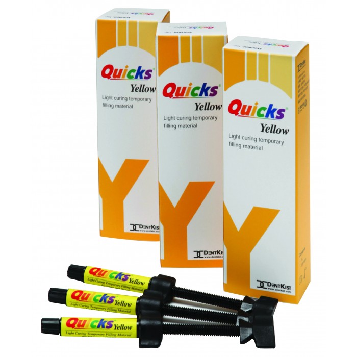 Quicks ideiglenes, fényre kötő tömőanyag paszta 3x3 g