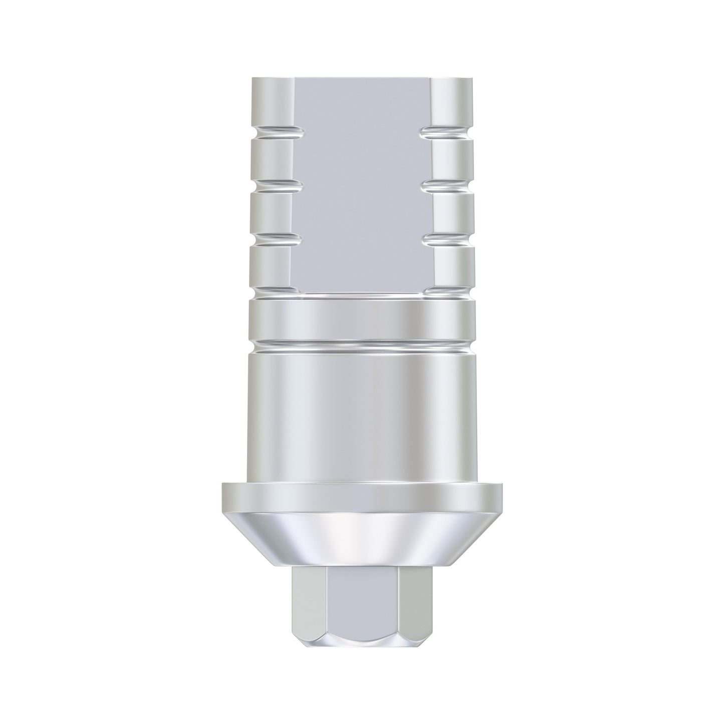 Vállból készült egyenes felépítmény Ø2,42 mm széles Ø4,5 mm