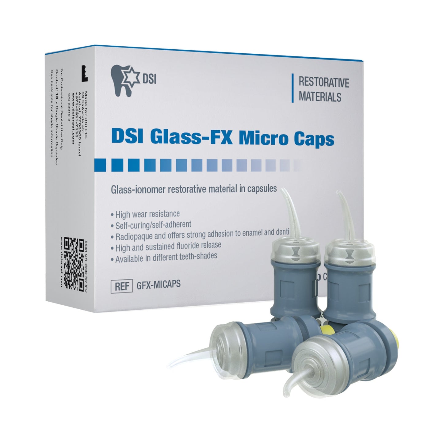 Üveg FX mikrokupakok A2 10 db