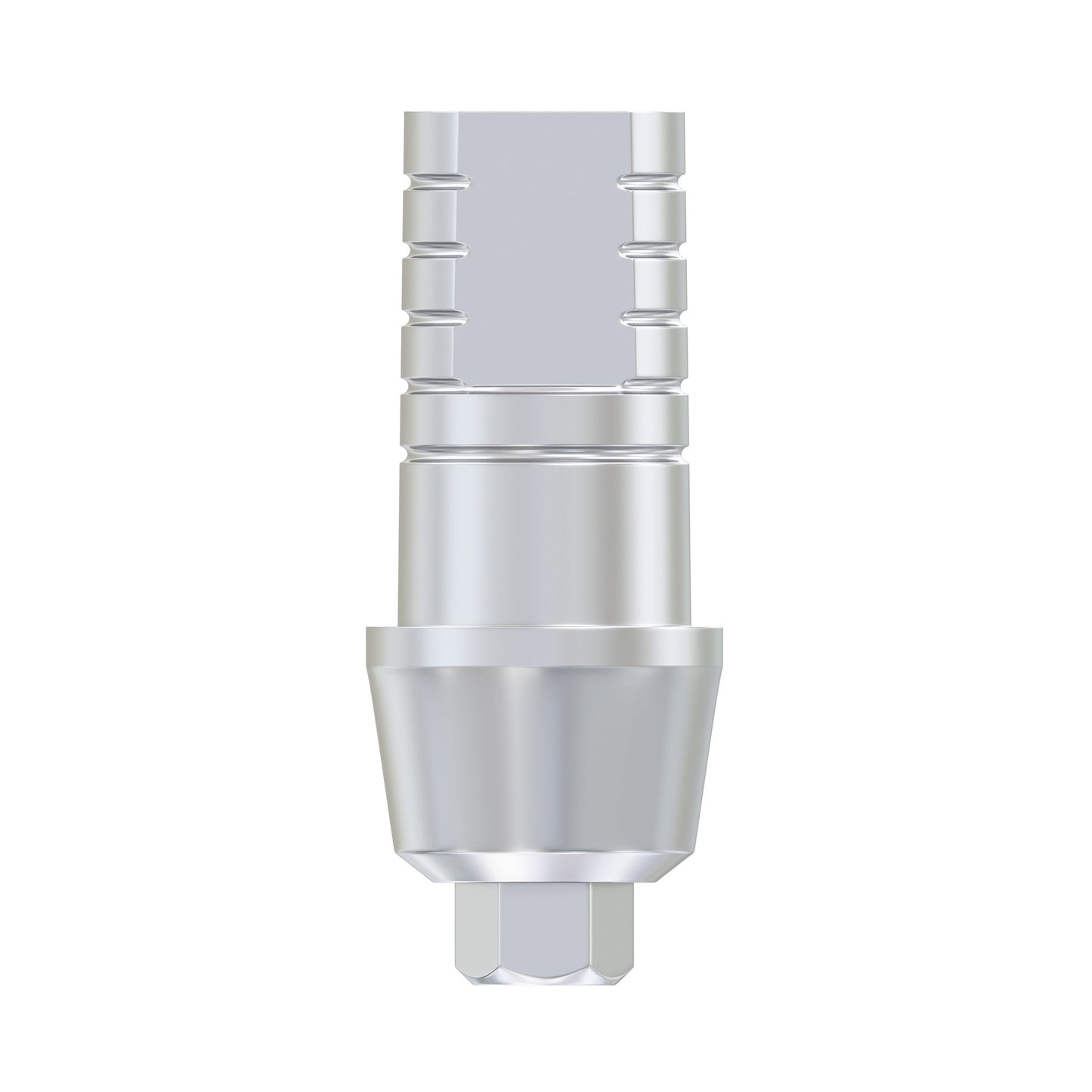 Vállból készült egyenes felépítmény Ø2,42 mm széles Ø4,5 mm
