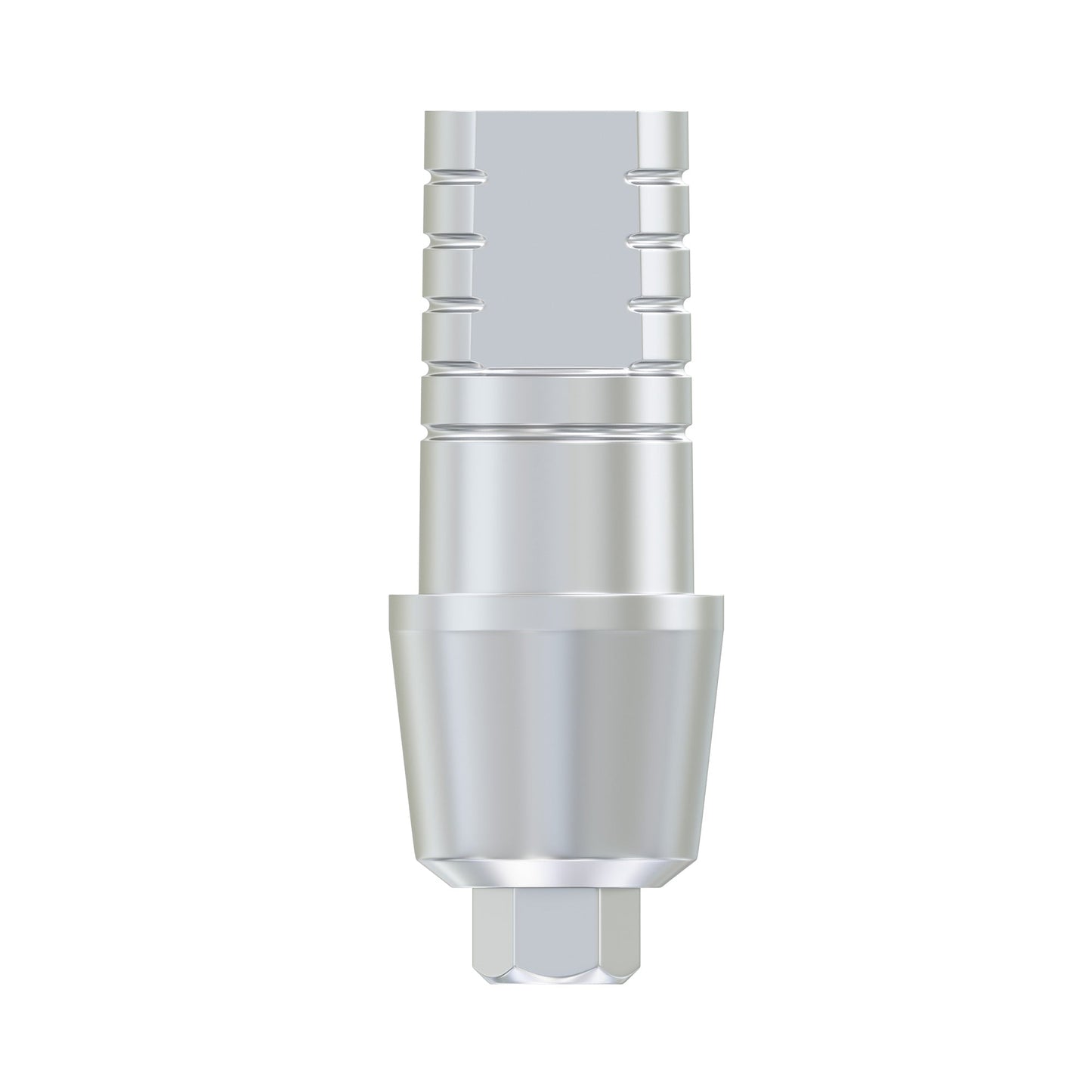 Vállból készült egyenes felépítmény Ø2,42 mm széles Ø4,5 mm