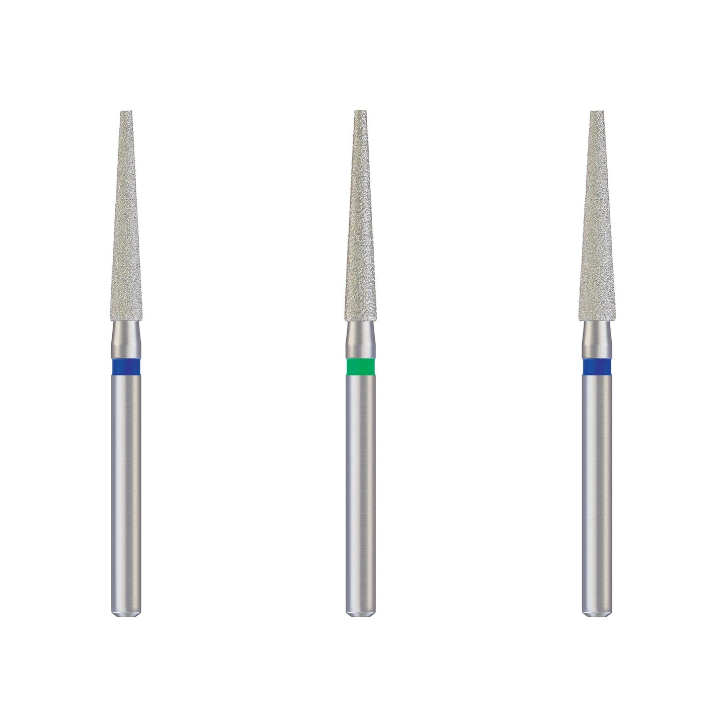 Gyémánt lapos végű kúpos fúrók 24 mm 10 db