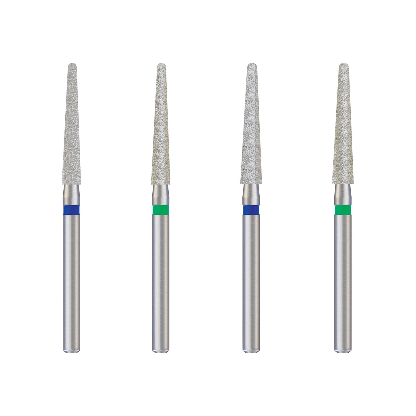 Gyémánt lapos végű kúpos fúrók 24 mm 10 db
