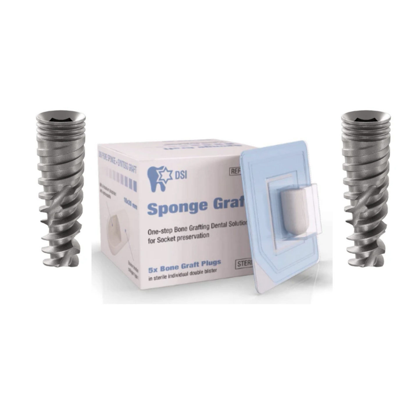 Sponge Graft - Implant Combo