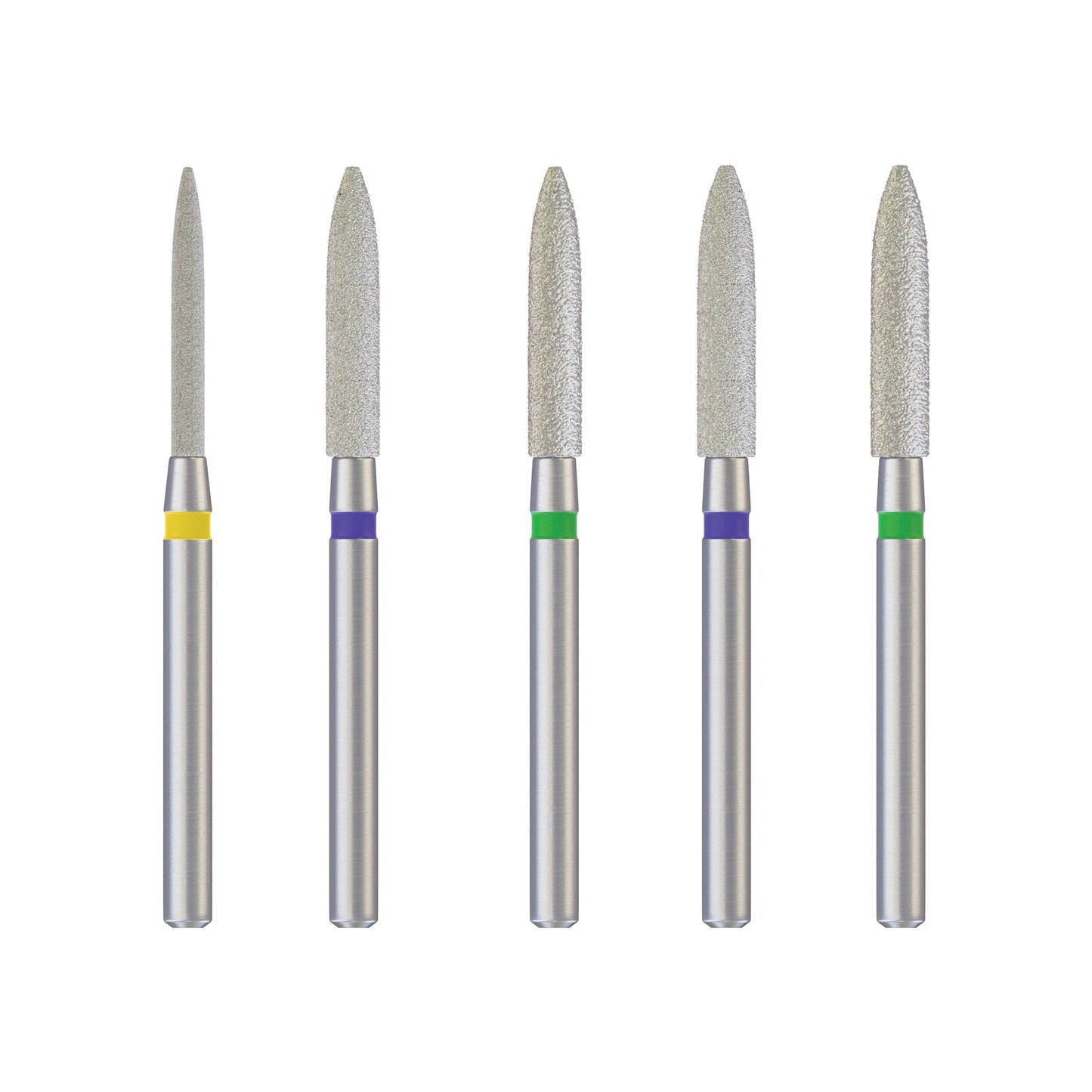 Gyémánt hegyes hengeres fúrók 22 mm 10 db