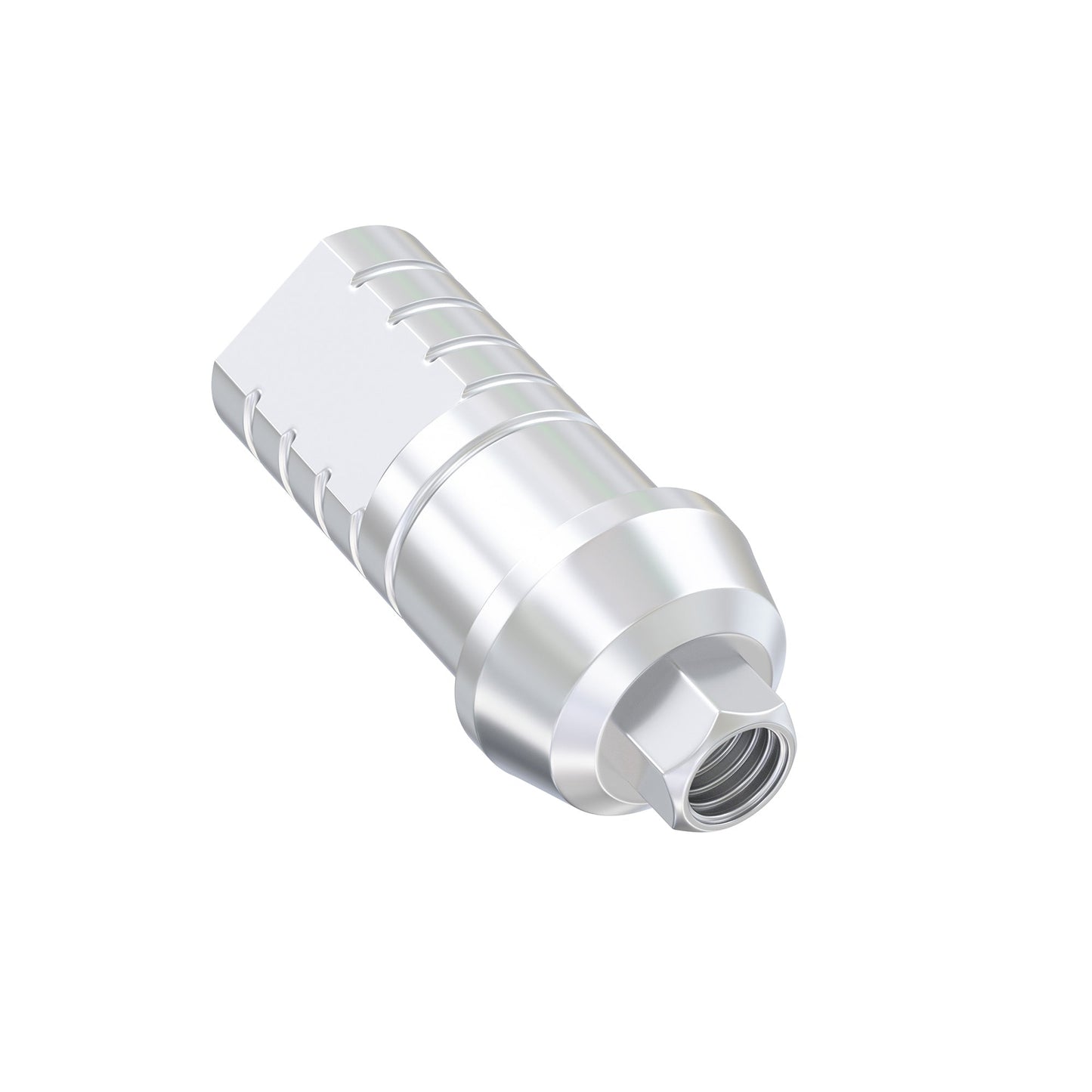 Vállból készült egyenes felépítmény Ø2,42 mm széles Ø4,5 mm