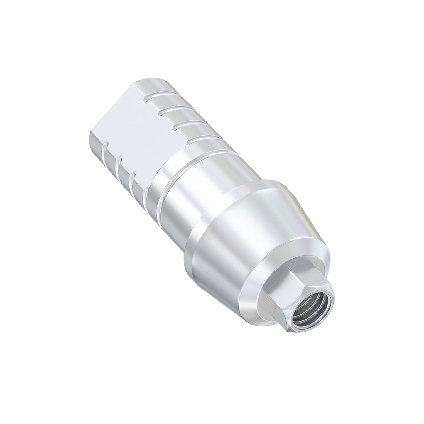Vállból készült egyenes felépítmény Ø2,42 mm széles Ø4,5 mm