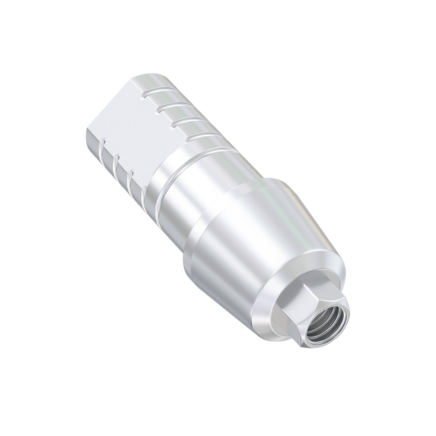 Vállból készült egyenes felépítmény Ø2,42 mm széles Ø4,5 mm