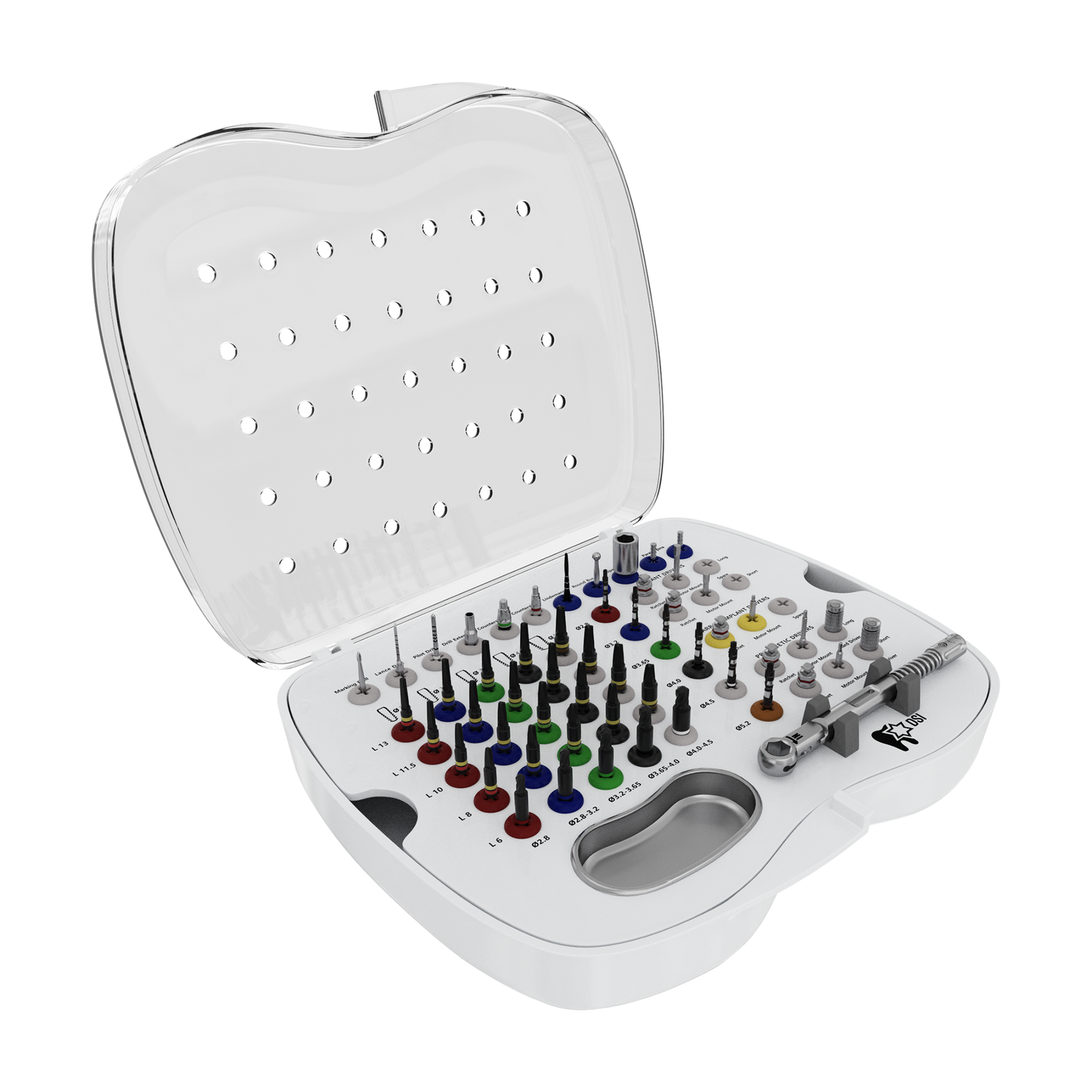SK006C Pro Kit with Conical Drills