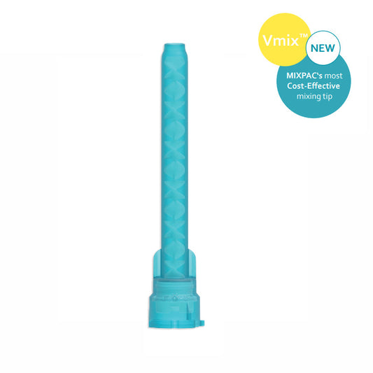 MIXPAC™ Eredeti Vmix™ Keverőcsőr 88,5 mm-es Kékeszöld 50 db/csomag