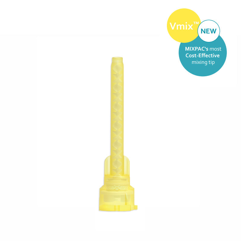 MIXPAC™ Eredeti Vmix™ Keverőcsőr 69,5 mm Sárga 50 db/csomag